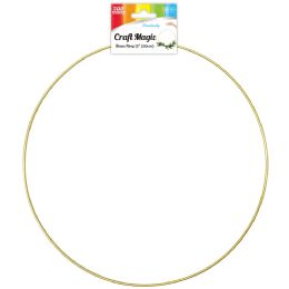 12 Bulk Brass Rings 12"/1pc