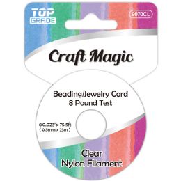 12 Bulk Elastic Jewelry Cord 75ft
