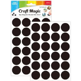 144 Bulk 48-Piece 12mm magnet dots 24/144s peel-n-stick