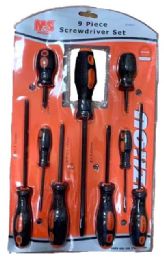 24 Bulk Screw Driver 9pc Set