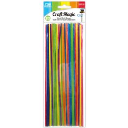 48 Bulk Dowels 20x0.16cm 80-Piece Colored