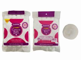 96 Bulk 50 Piece Jumbo Cotton Ball