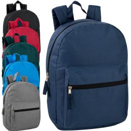 24 Bulk 15 Inch Basic Backpack