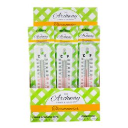36 Bulk Thermometer Wall 1.69 X 7.68in 36pc Pdq L&g Blistercard