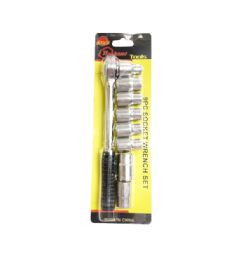 12 Bulk Wholesale 9pc Socket Wrench Set - Wholesale Sock Deals