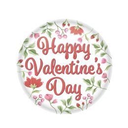 6 Bulk Happy Valentine's Day Button