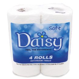 24 Bulk Daisy Bath Tissue 150 Ct 4 Pk 2 Ply