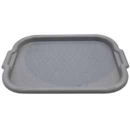 48 Bulk Simply Kitchenware Serving Tray 15.75 X 12 In Plastic