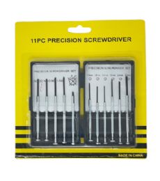 144 Bulk 11pc Precision Screwdriver Set