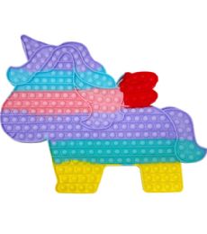 50 Bulk Unicorn Push Pop Bubble 18inx14in