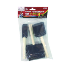 24 Bulk 6 Pc Foam Paintbrush Set