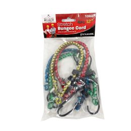 72 Bulk 4pc. 12" Stretch Cord Pack