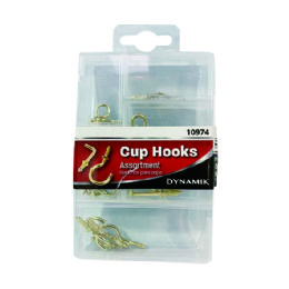 36 Bulk 26pc Screw Hook Assortment