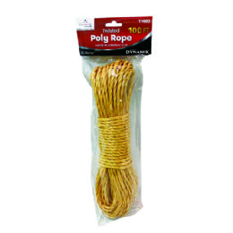 36 Bulk 100' (30m) Twisted Poly Rope