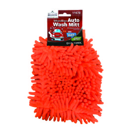 144 Bulk Microfiber Wash Mitt Auto