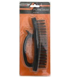 24 Bulk Wire Brush Handle 3.25x6.5in