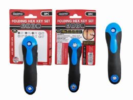 96 Bulk Folding Hex Key 8pc/set 5" L