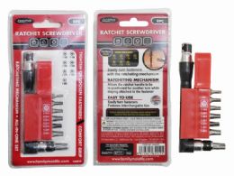 96 Bulk Ratchet Screwdriver Set 9pc 5"l