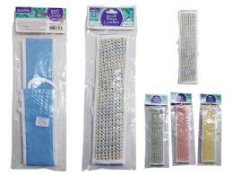 144 Bulk Long Back Loofah In Assorted Colors