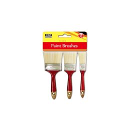 48 Bulk 3pc Paint Brush Set 48s