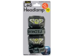 24 Bulk Headlamp 2 Piece Black