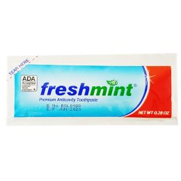 250 Bulk Freshmint Premium Anticavity Toothpaste Packet
