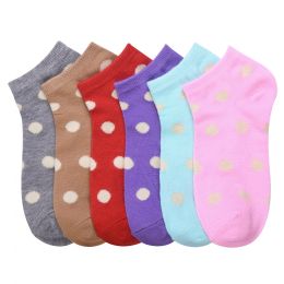 432 Bulk Mamia Spandex Socks 4-6