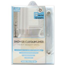 48 Bulk Clr Shower Curtain