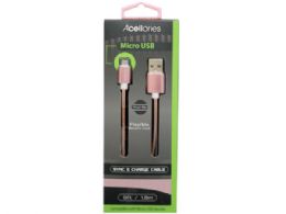 108 Bulk Acellories 6 Foot Micro Usb Cable In Rose Gold