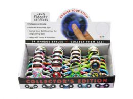 144 Bulk Hand Fidgetz Spinner In Assorted Collector Designs In Pdq di