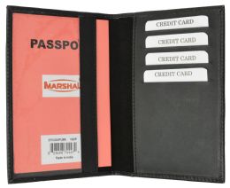 24 Bulk 351 Pu Usa Print Passport Case Holder Cover With Credit Card Slots