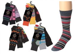 60 Bulk Mens Patterned Dress Socks