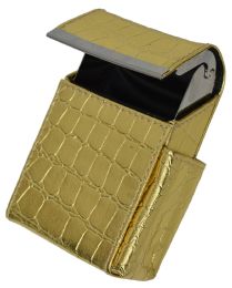 24 Bulk Cigarette Case Holder With Lighter Pocket
