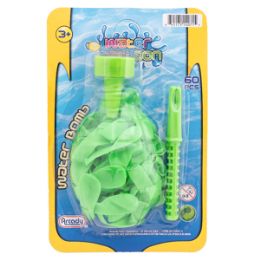 36 Bulk Water Balloon Play Set - 62 Piece Set