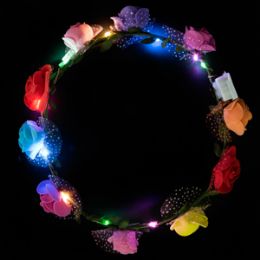 12 Bulk LighT-Up Led Flower Crown
