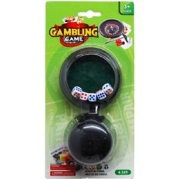 72 Bulk 7pc Gambling Game Set On Blister Card
