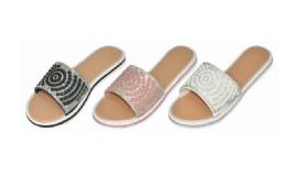 36 Bulk Women Jewel Slide Slide