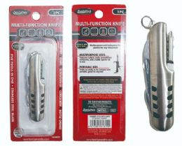 144 Bulk Knife Swiss Army 5-IN-1