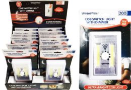 36 Bulk 3w Cob Switch Light With Dimmer
