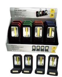 24 Bulk Led & Cob Folding Work Torch
