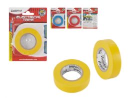 144 Bulk Electric Tape In Blue, Yellow, And Red