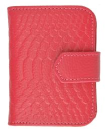 24 Bulk Genuine Leather Credit Card Holders