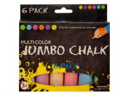 72 Bulk MultI-Color Jumbo Chalk Set