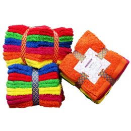 24 Bulk 12" X12" Wash Cloths