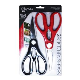 24 Bulk 2pcs Kitchen Scissors (1.8,2.0mm)