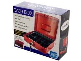 2 Bulk MultI-Compartment Steel Locking Cash Box