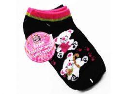 84 Bulk Faded Glory 2 Pack Childrens Fashion And Solid Socks Size 10.5 - 4