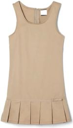 24 Bulk Girls Jumper In Khaki Size 16
