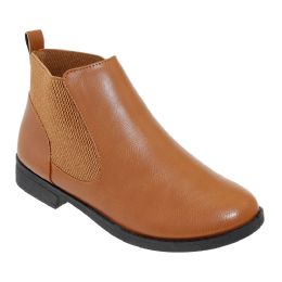 12 Bulk Women's Chelsea Boot Brown