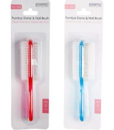 48 Bulk Pumice Stone & Nail Brush